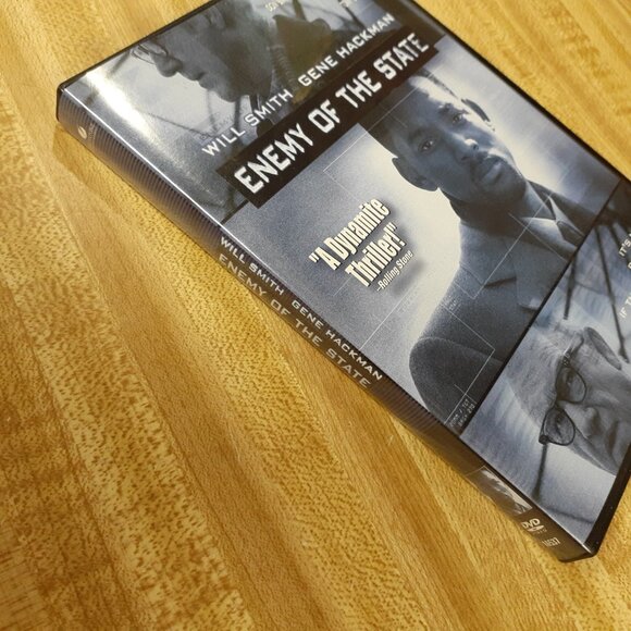 Enemy of the State 1998 DVD Tony Scott Will Smith Gene Hackman Lisa Bonet 90s - Picture 3 of 5